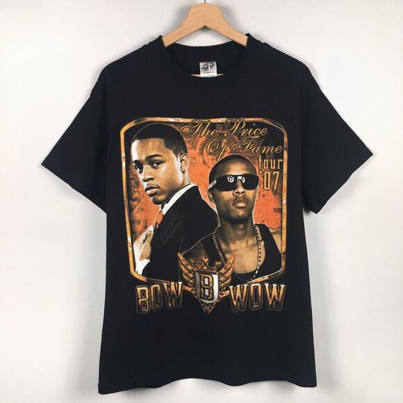 Vintage Y2K Bow Wow Rap Tee Concert T Shirt Hip Hop Lil Tour Mens Medium Music - Picture 1 of 15